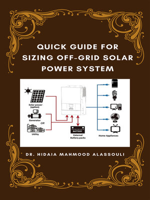 cover image of Quick Guide for Sizing Off-Grid Solar Power System